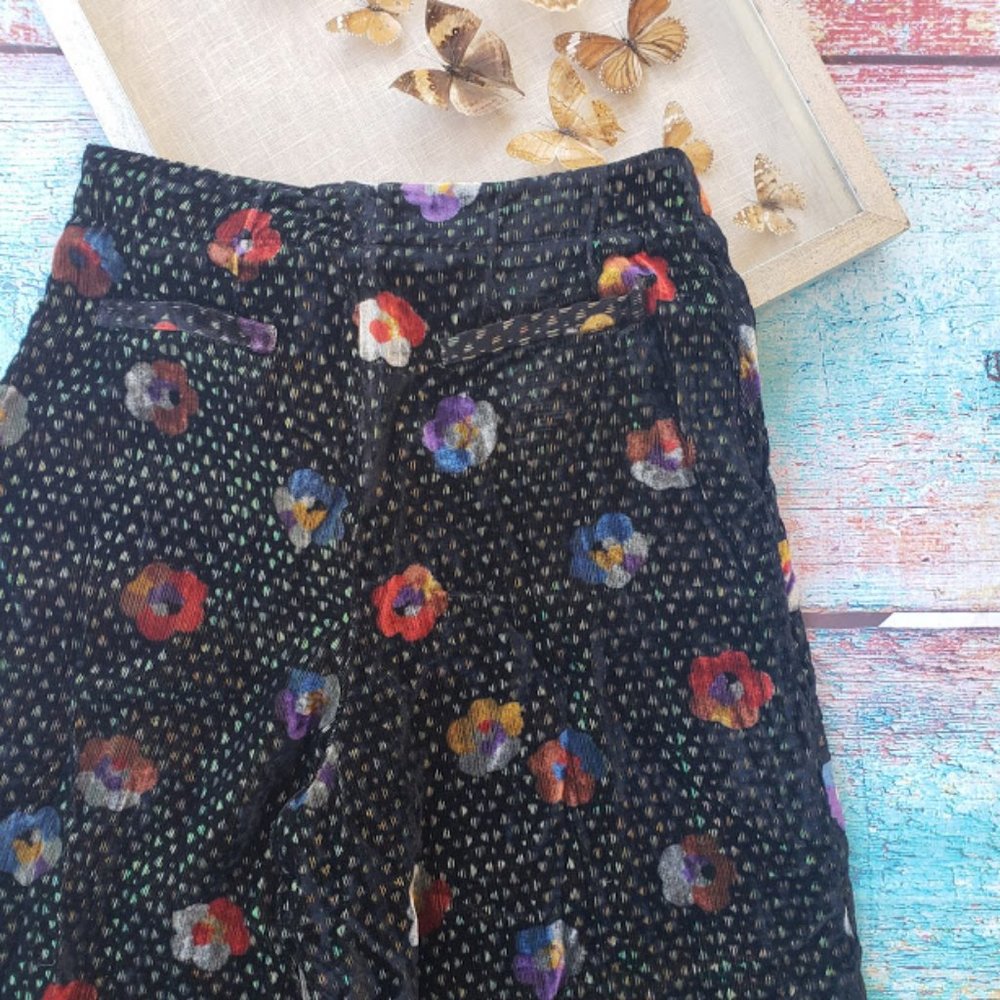 NWT Anthro Pasquette Velvet Wide-Leg Pants 10 - Picture 10 of 12